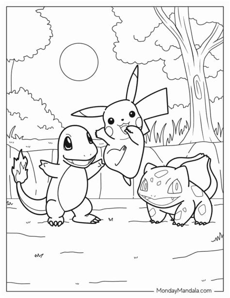 pokemon coloring.page|52 Pokemon Coloring Pages (Free PDF Printables)